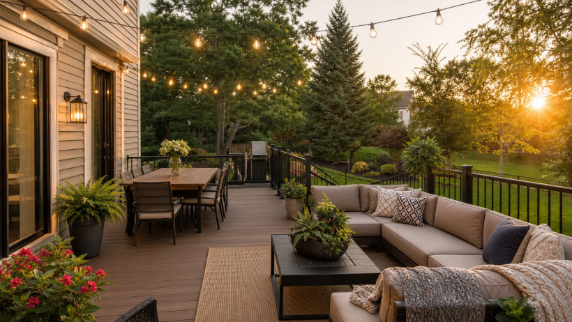 New deck installation on a Northern Virginia home